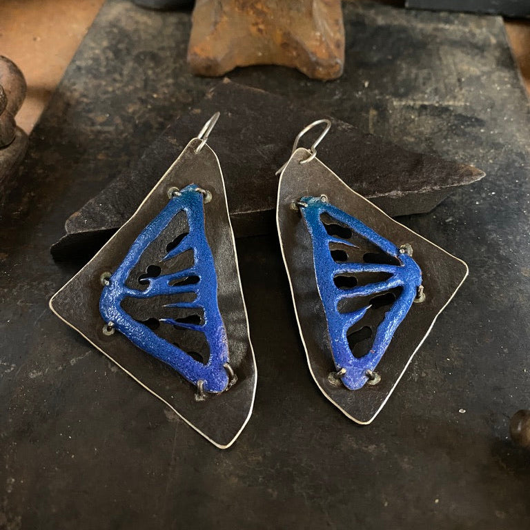 Intermediate Jewelry class hydraulic press, rolling mill, metalsmithing