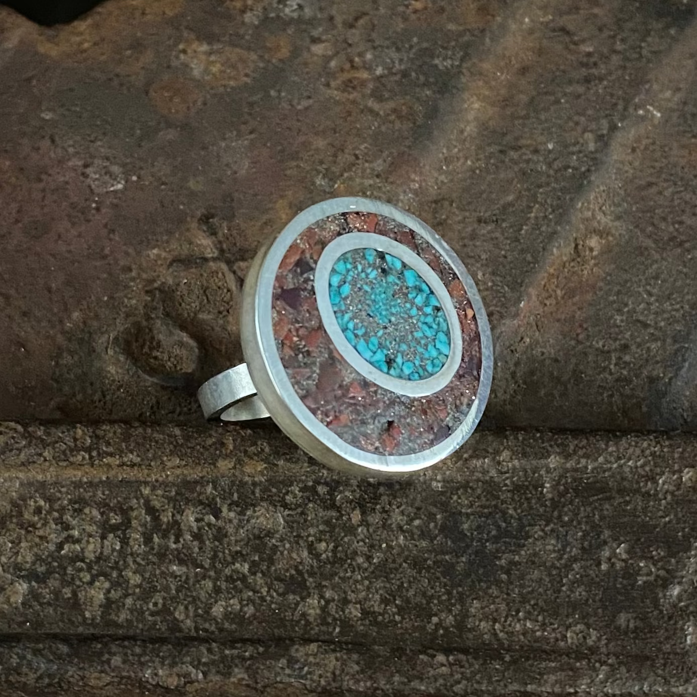 stone inlay ring class