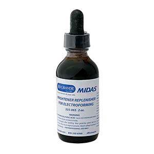 Brightener replenisher for electroforming 2oz