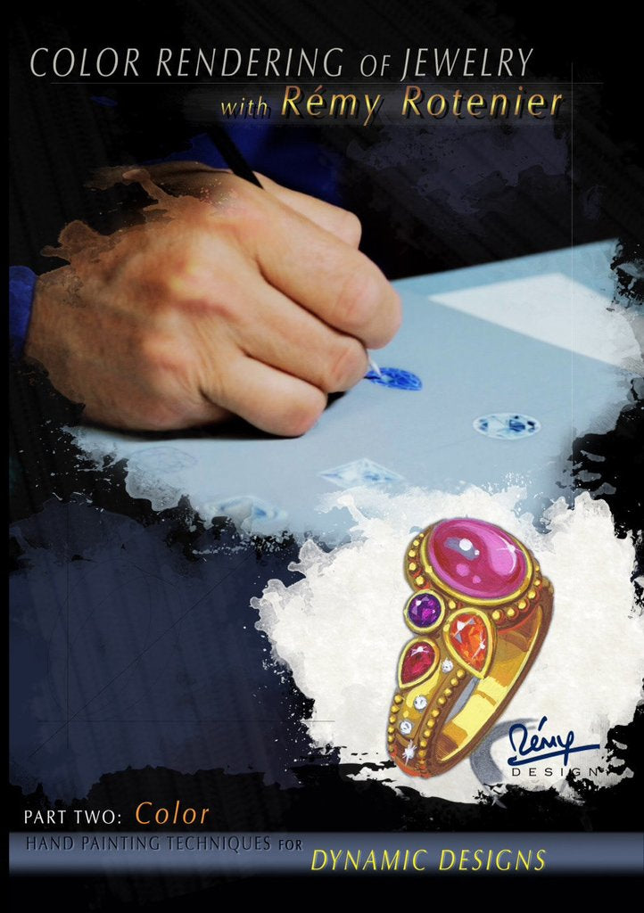 Color Rendering of Jewelry with Remy Rotenier (DVD)