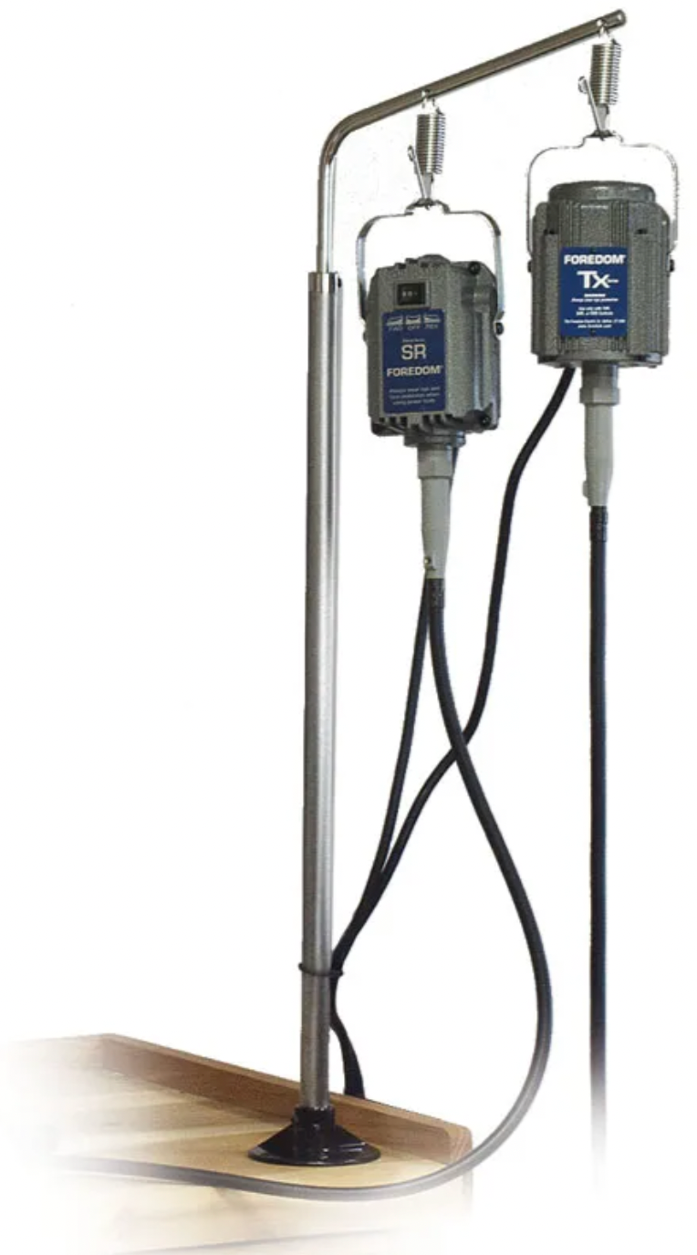 Double Flexshaft Motor Hanger with Base Mount