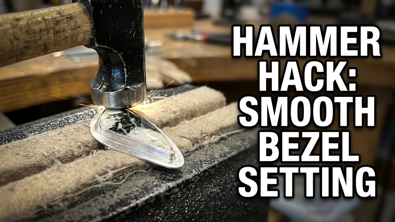 Burnishing with a Hammer head