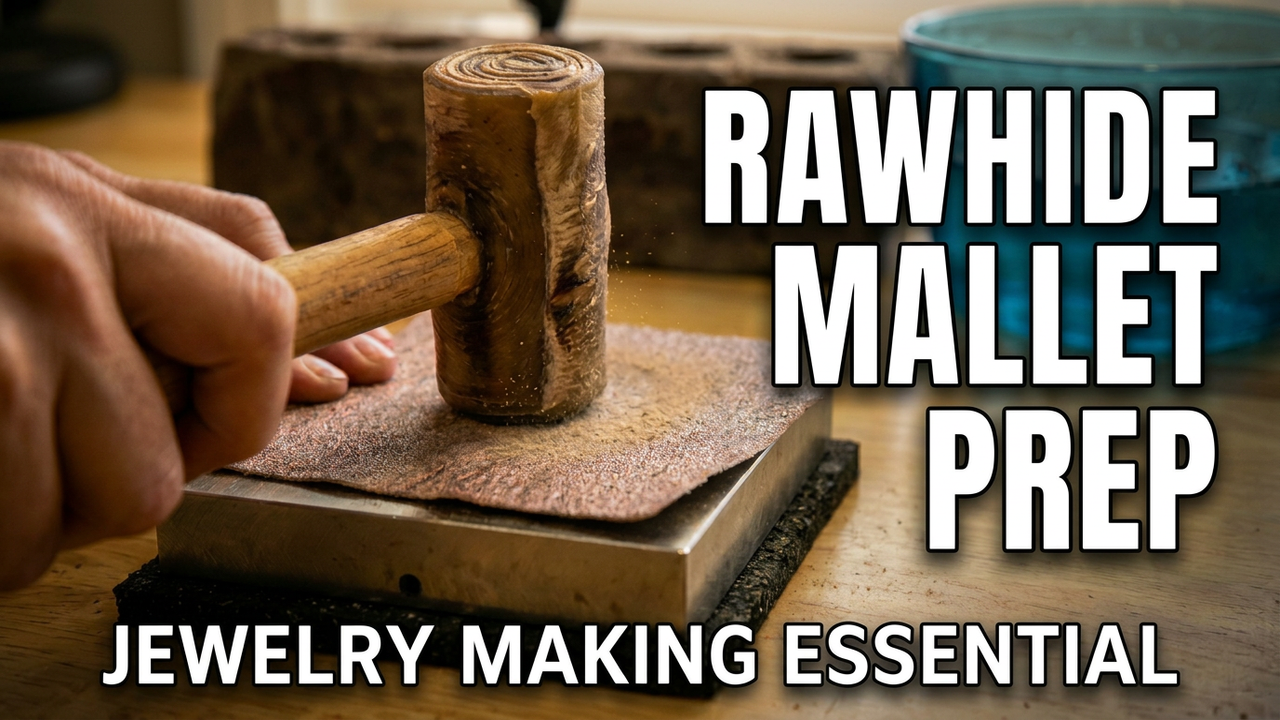 Prepping your Rawhide Mallet