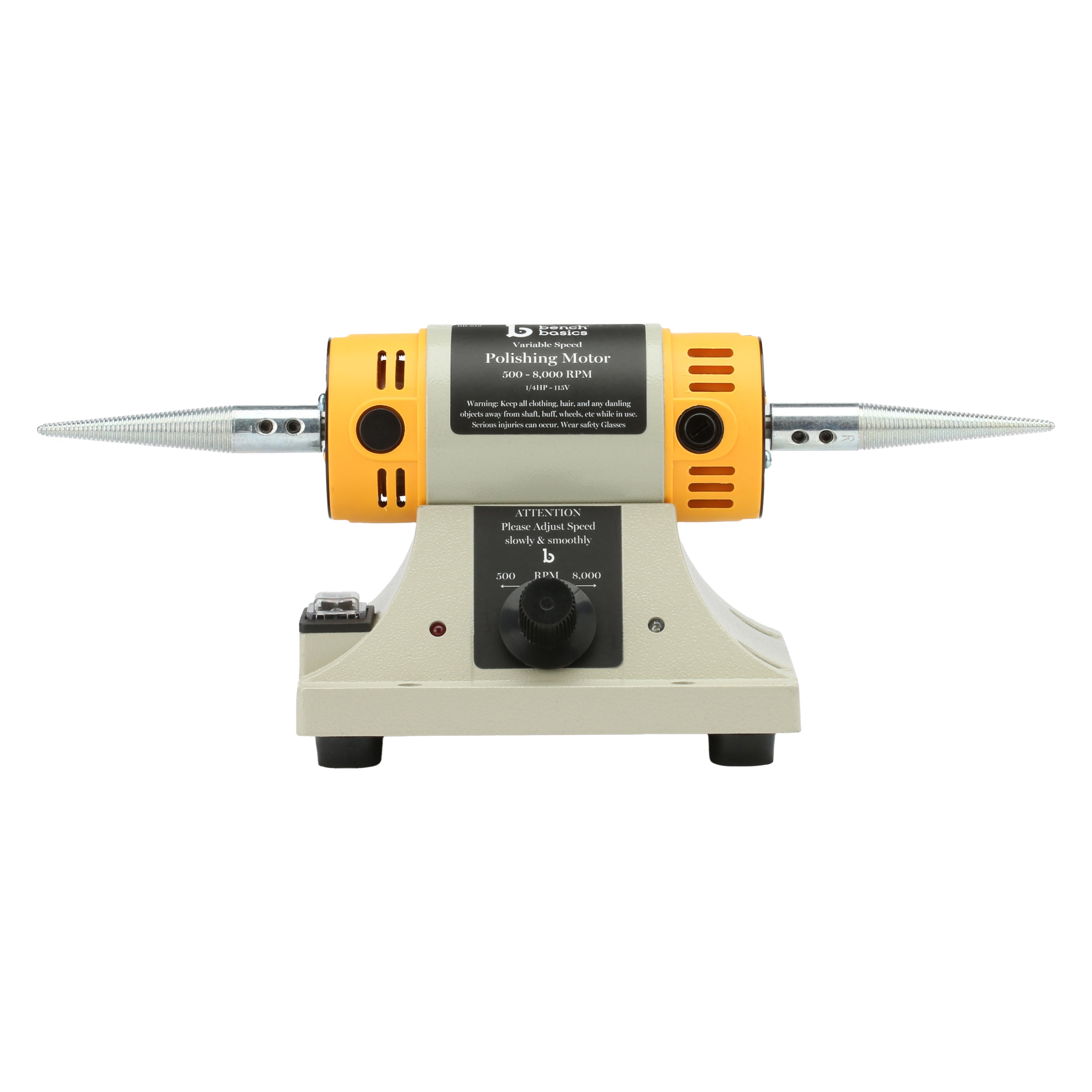 Variable Speed Polishing Bench Lathe - 8,000 RPM, Bench Basics