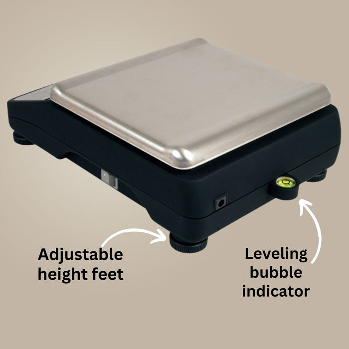 Professional Digital Scale KG, G, 1600g x 0.1g - GEMORO PRO1601