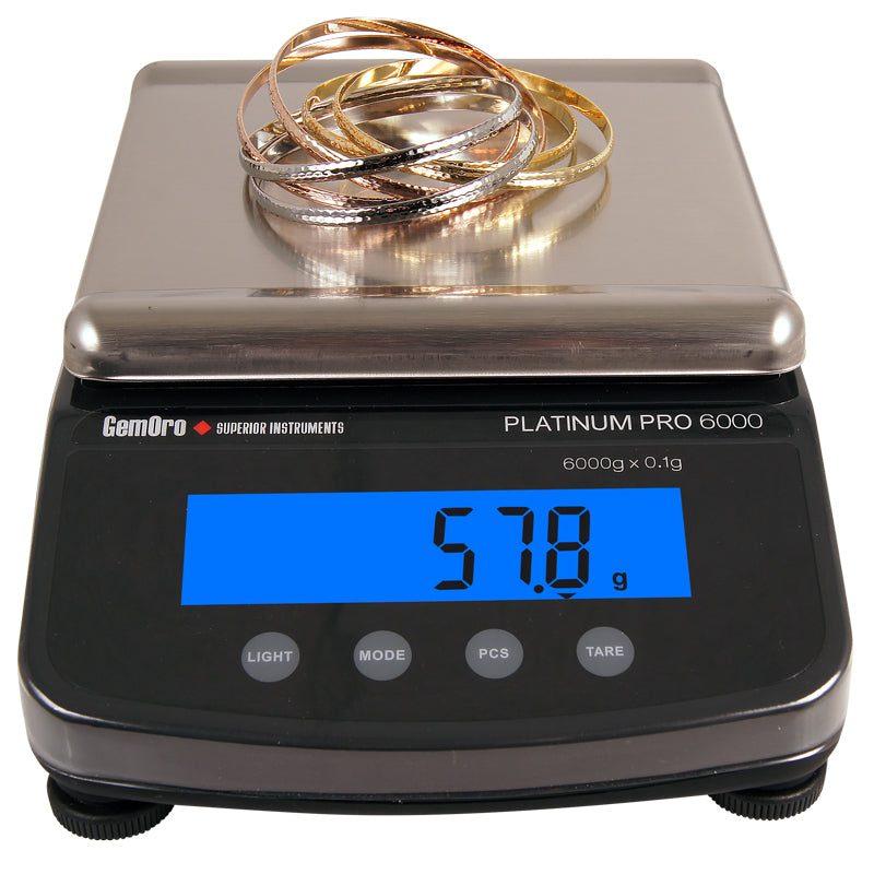 Digital Scale, 6000g x 0.1g - GEMORO PRO6000