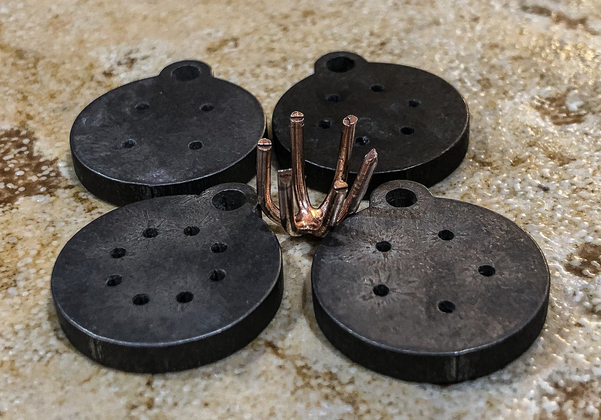 Basket prong jewelry soldering templates