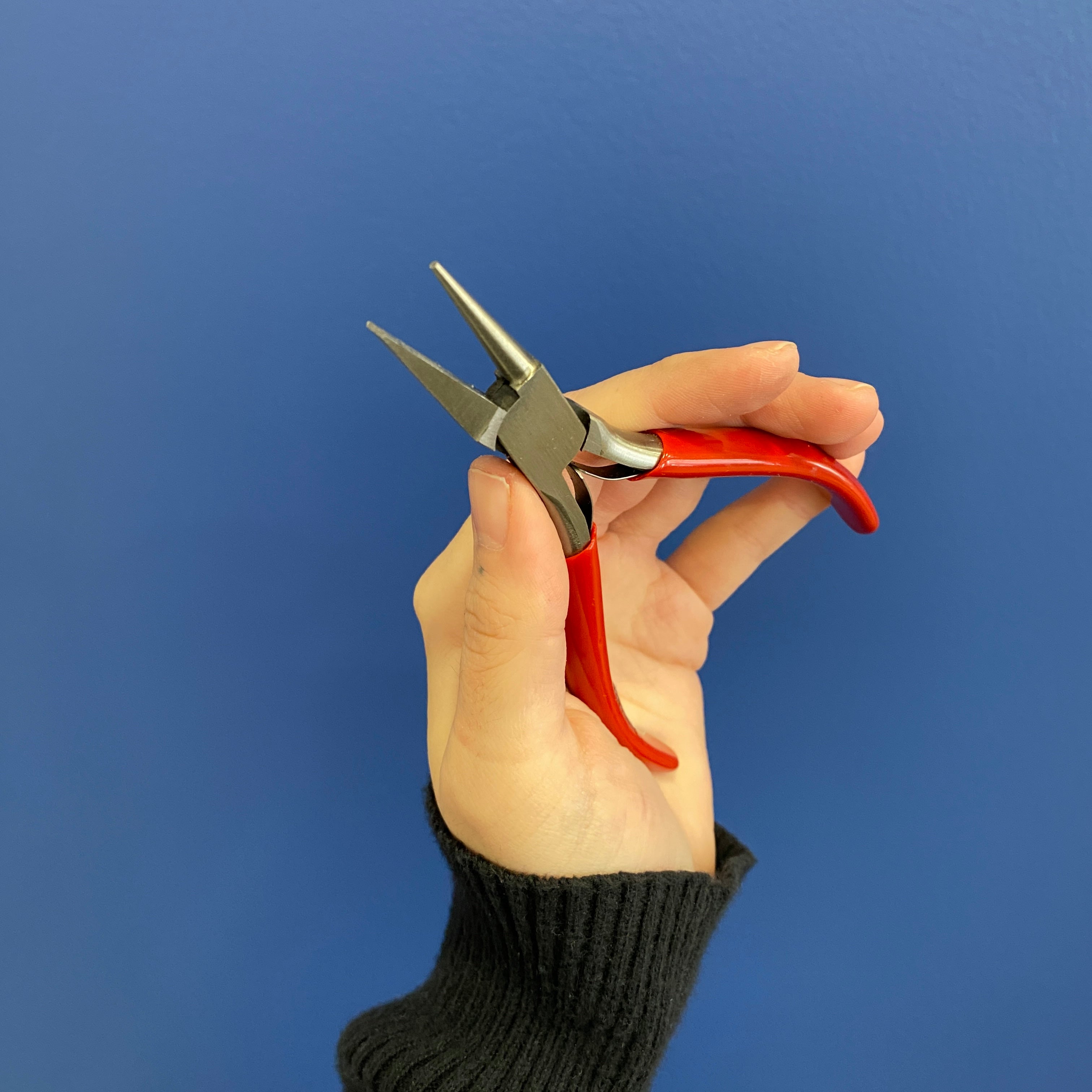 Bending flat/half-round plier
