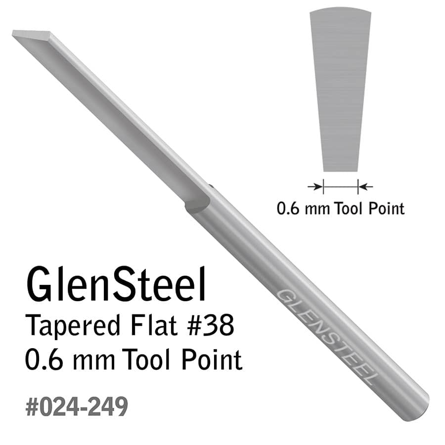 GlenSteel Tapered Flat 0.6mm