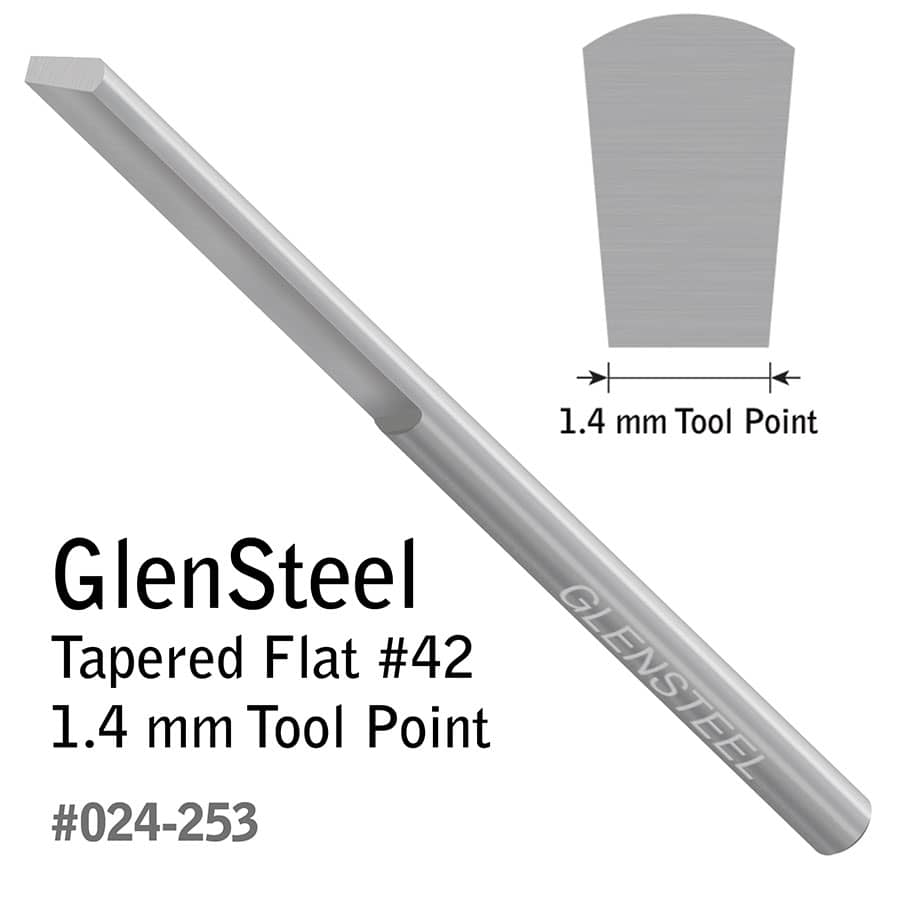 GlenSteel Tapered Flat 1.4 mm