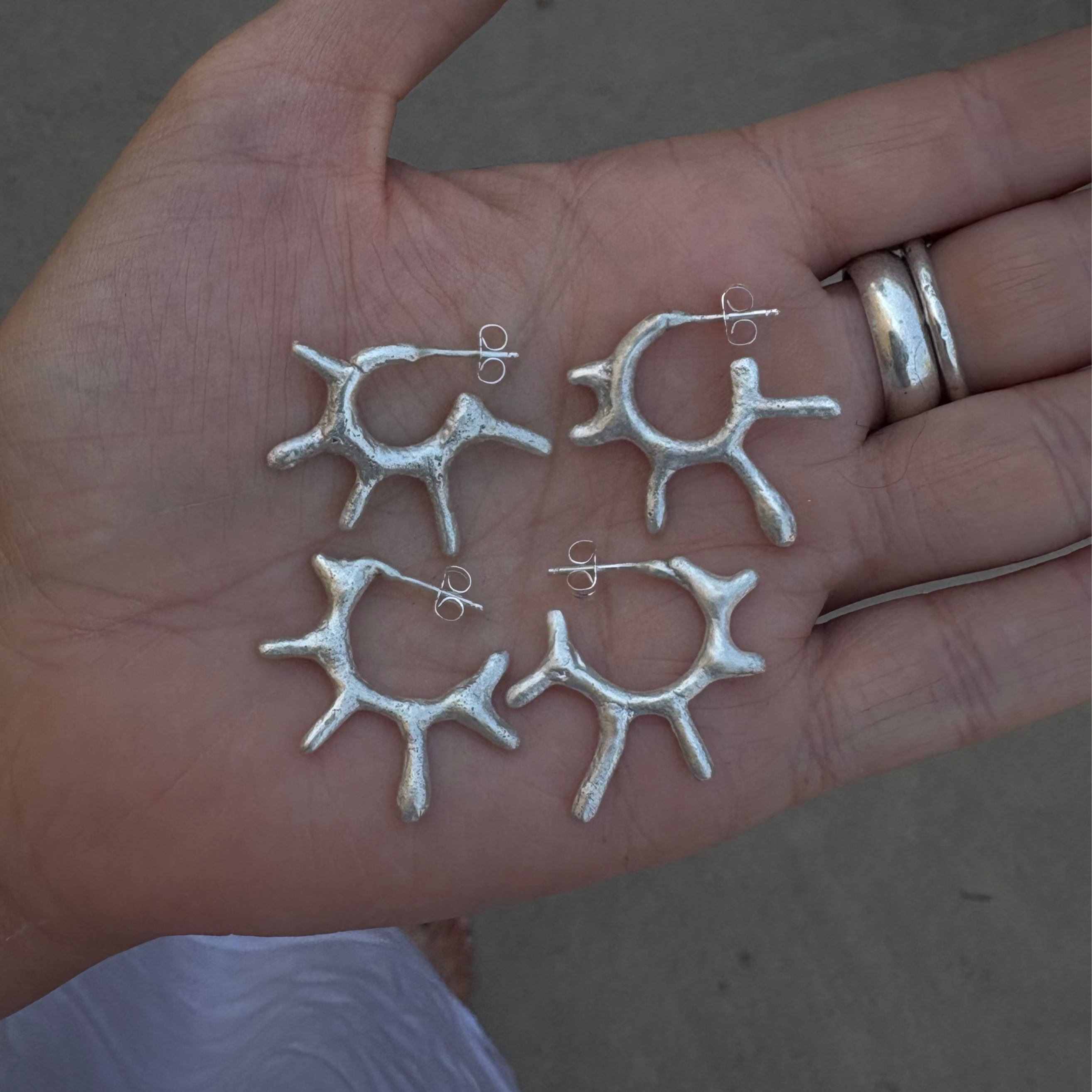 Scrap sterling silver trinkets class