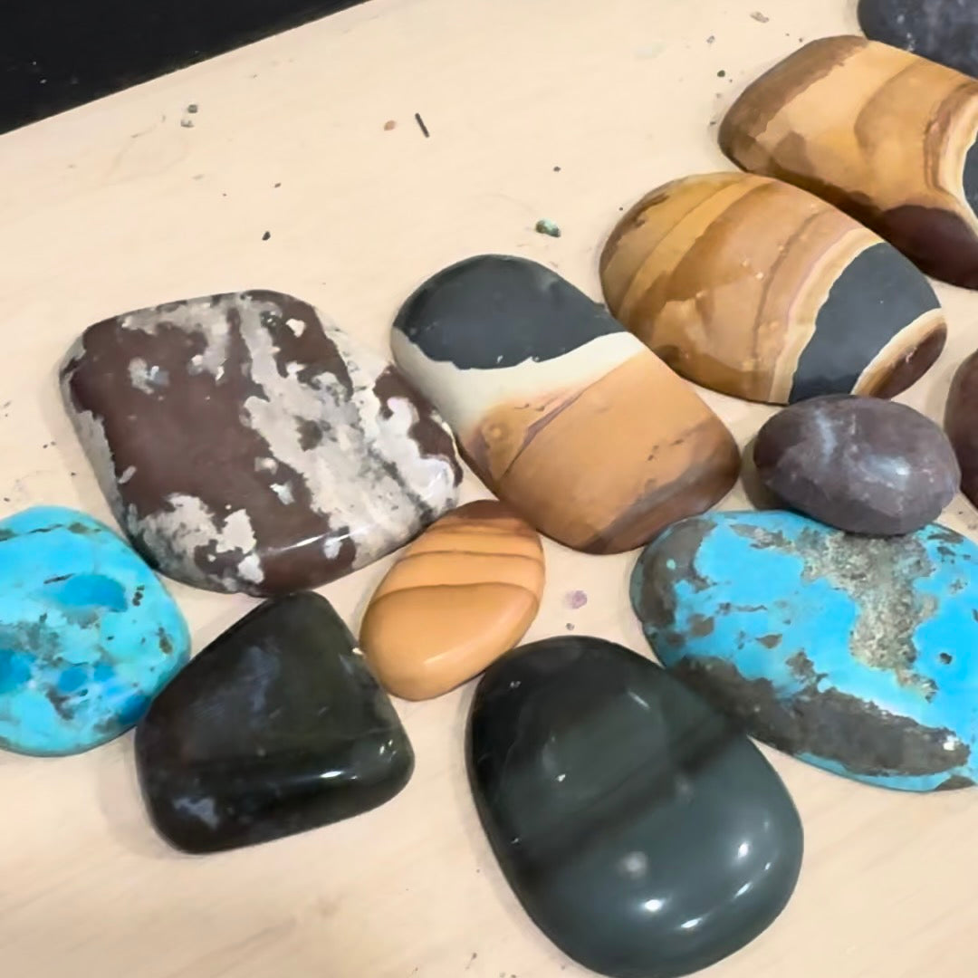 lapidary class stone cabochons