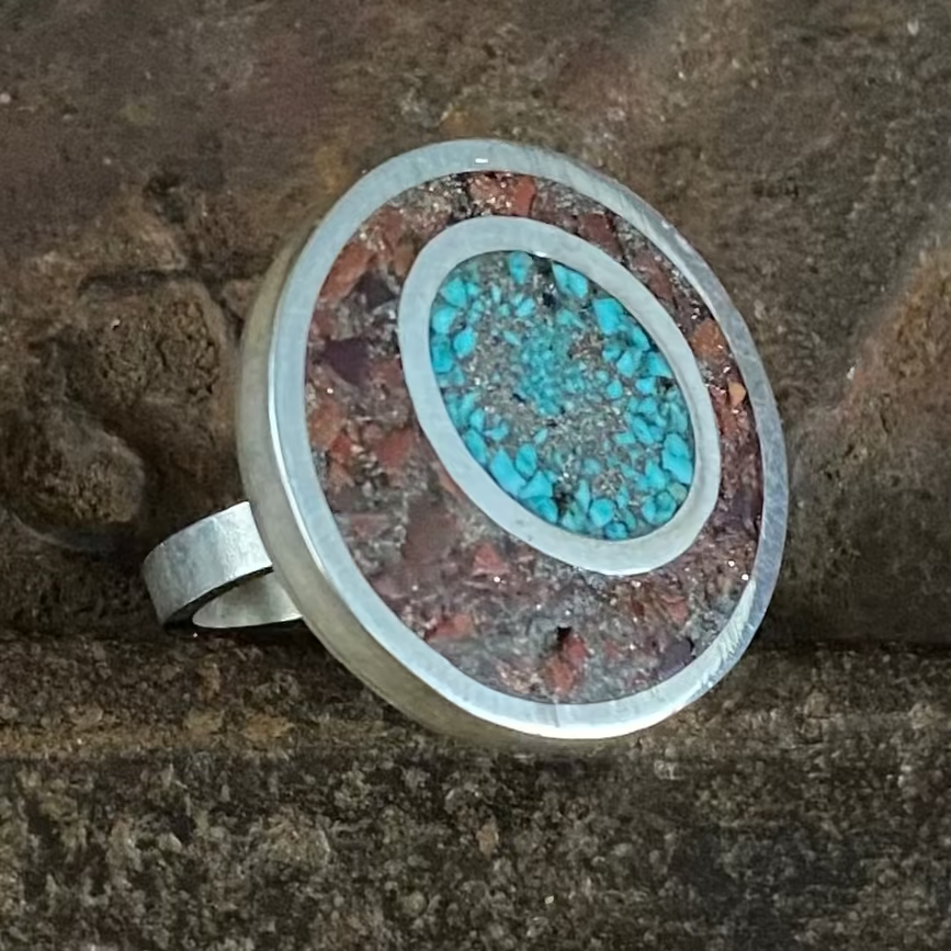 stone inlay ring class