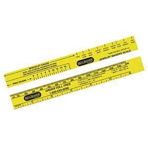 Ring Bracelet Gauge Ruler - B Golden Jewelry School