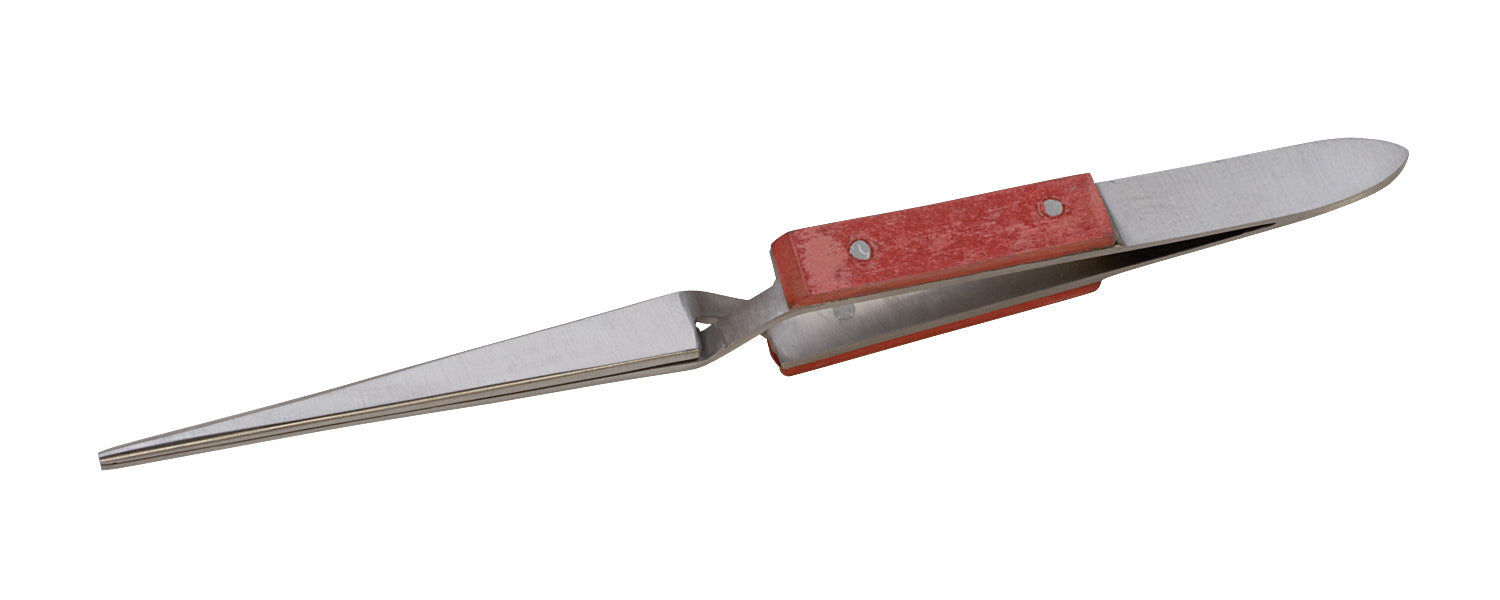 Cross lock tweezer straight